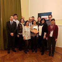 Der neu gew�hlte Ortsvorstand